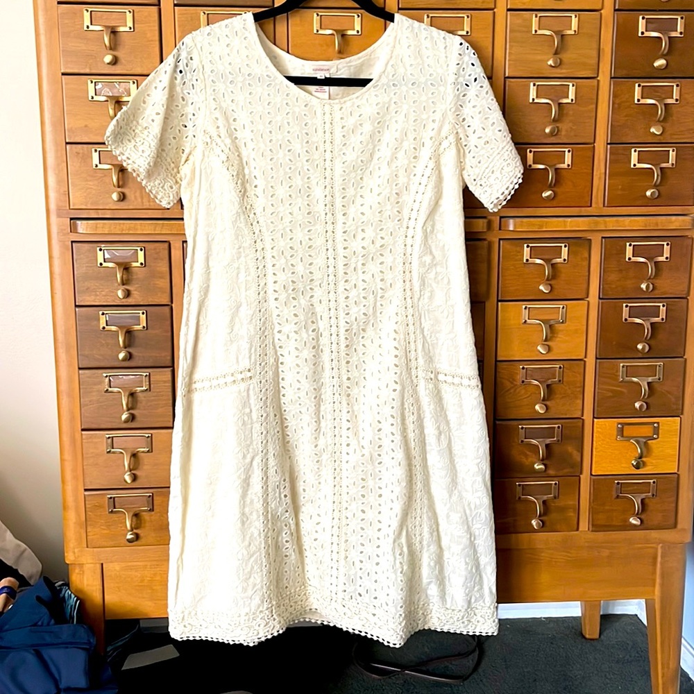 Sundance catalog dress, cream size 10